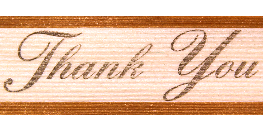 Thank online you ribbon